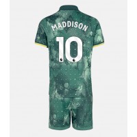 Dres Tottenham Hotspur James Maddison #10 Rezervni za djecu 2024-25 Kratak Rukav (+ kratke hlače)